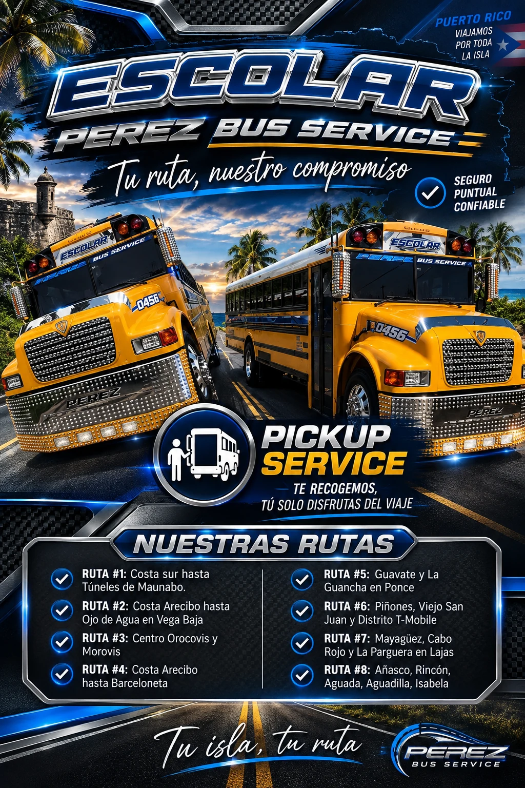 Rutas de Pérez Bus Service